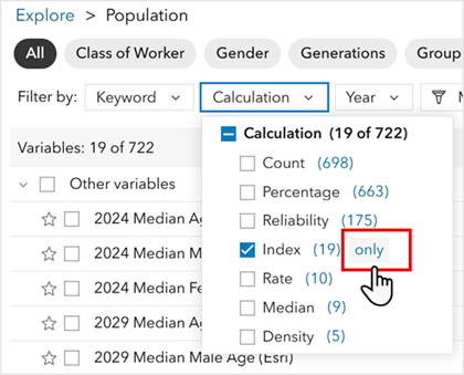 The only filter used to select a single list value The only filter used to select a single list value