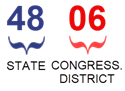 48 Texas State code; 06 Congressional District code