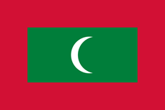 Flag of the Republic of Maldives Flag of the Republic of Maldives