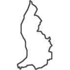 Outline of map of Liechtenstein