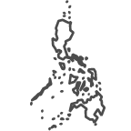 Outline of map of the Philippines
