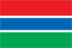 Flag of the Republic of The Gambia Flag of the Republic of The Gambia