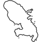 Outline of image of Martinique