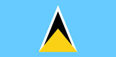 Flag of Saint Lucia Flag of Saint Lucia