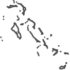 Outline of map of The Bahamas