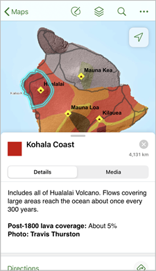 Hazard zone details