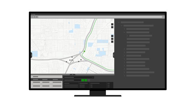 Example of a GeoBIM app with Forge Explorer in the Details group