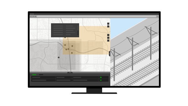 Example of a GeoBIM app with Forge Viewer in the Details group