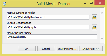 Add Your Data To A Mosaic Dataset—GeoPlanner For ArcGIS | Documentation