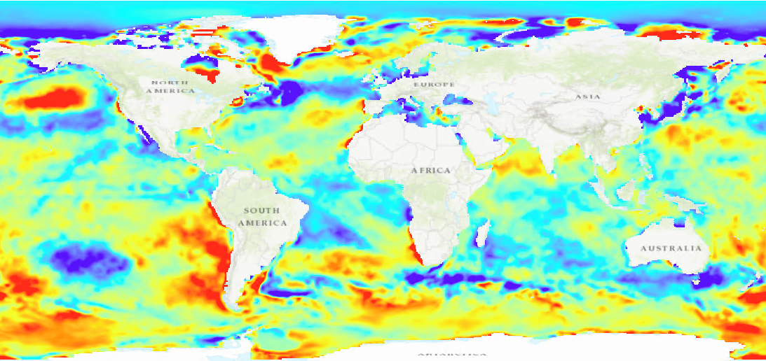 Maximum yearly sea surface temperature anomalies