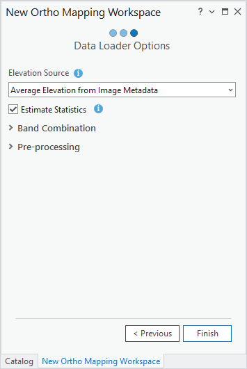 Data Loader options