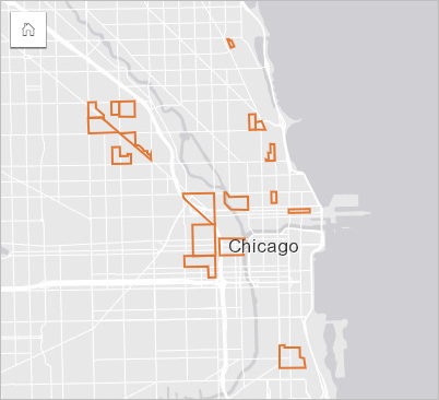 The filtered data includes 18 block groups.