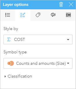 Symbology tab Symbology tab