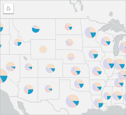 Create and use a map with pie chart symbols—ArcGIS Insights | Documentation