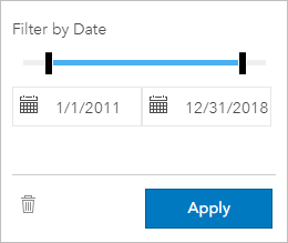 Filter the range of a date/time field