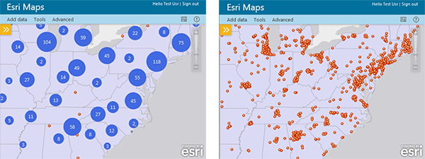 esri maps for microstrategy