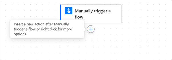 Flow creation page Flow creation page