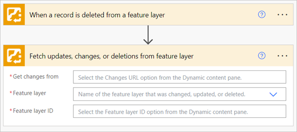 Fetch updates, changes, or deletions from feature layer pane