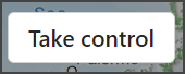 Live Share Take control message
