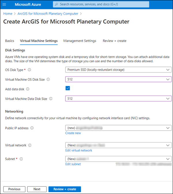 Virtual Machine Settings tab Virtual Machine Settings tab