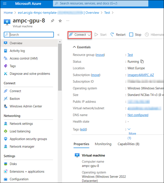 VM dashboard VM dashboard