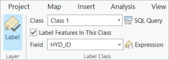 Set Label Class Field