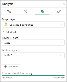 Selected data attributes to join