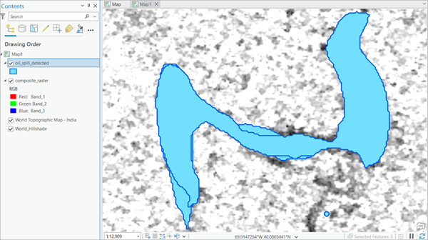 Multiple overlapping output polygons