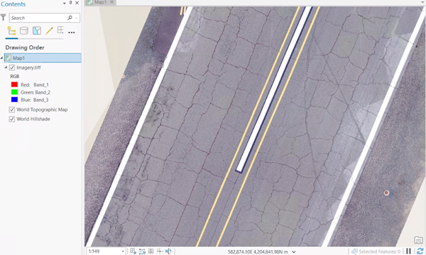 Topographic map - GIS Crack