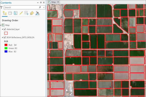 Regularize rectangular agricultural fields