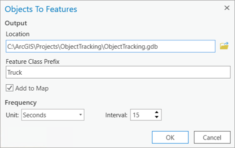 Objects To Features tool