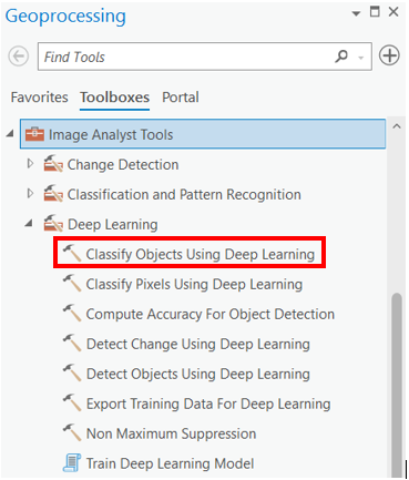 Classify Objects Using Deep Learning tool