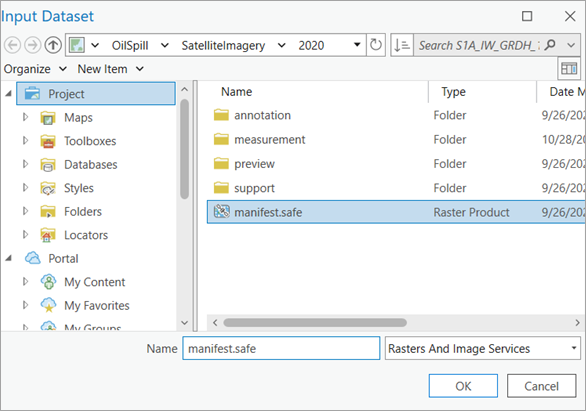 Adding the manifest file