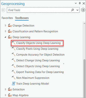 Classify Objects Using Deep Learning tool