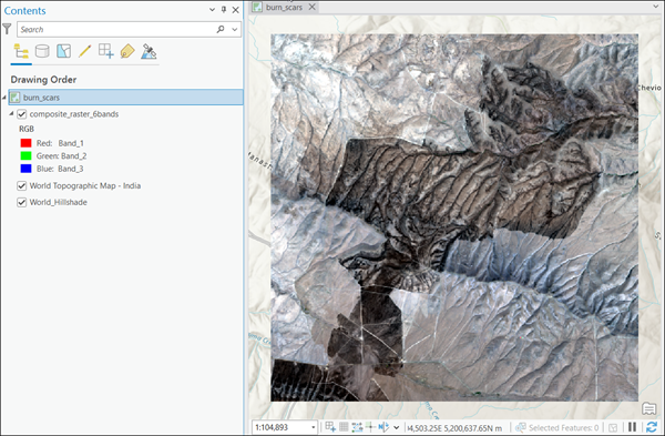 Imagery added in ArcGIS Pro