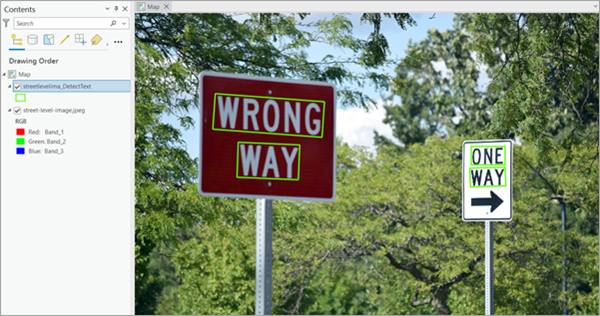 Banner image for the model identifying a Wrong Way sign