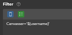 Enter a query string to filter the list.