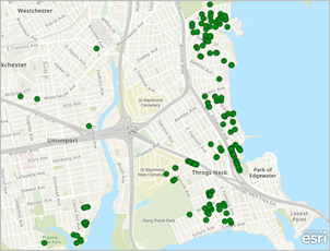 Point features using single symbol without clustering Point features using single symbol without clustering