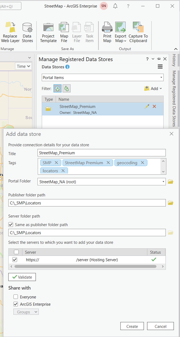 Register the SMPLocators folder.