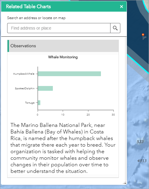 Related Table Charts Widget Arcgis Web Appbuilder Documentation