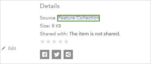 Feature Collection option