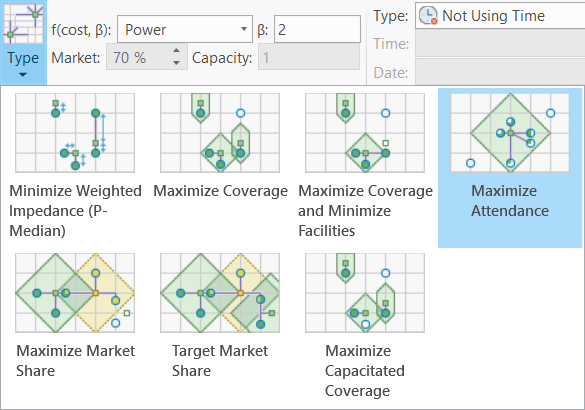 Opción Maximizar la asistencia Opción Maximizar la asistencia