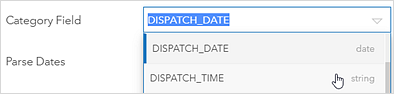 Tipo de campo para datos de fecha