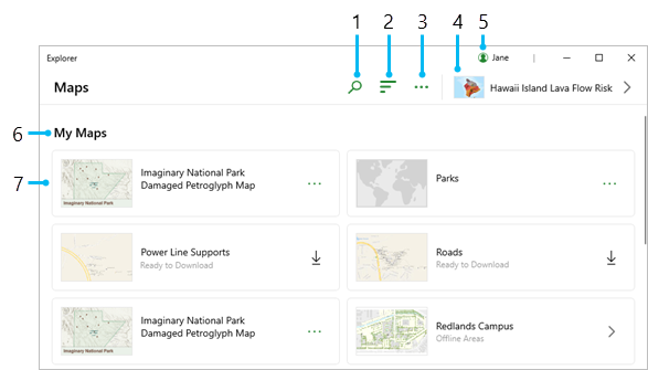 Lista Mapas con llamadas