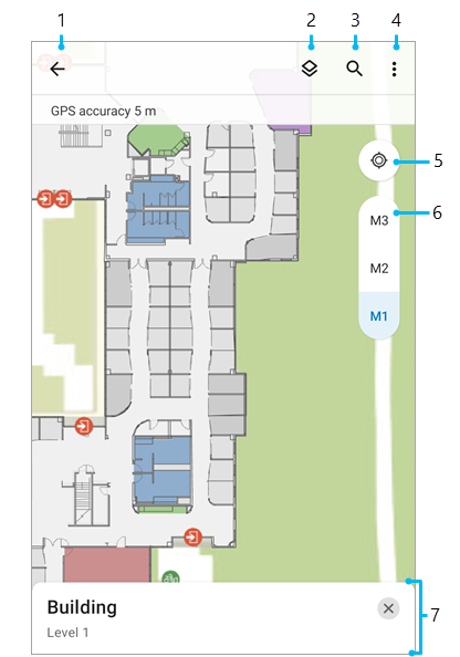 Mapas que tienen en cuenta las plantas y filtro de plantas