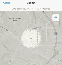 Colocar un punto sin GPS