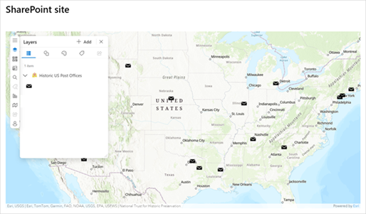 Elemento web de SharePoint