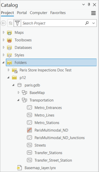 Dataset de transporte