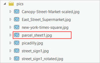 Imagen de tres bandas en ArcGIS Pro