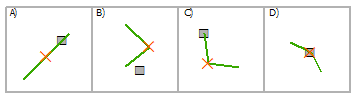 Sélectionner une ligne à l'aide d'un point Sélectionner une ligne à l'aide d'un point
